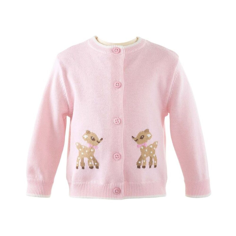 Rachel Riley Pink Fawn Cardigan